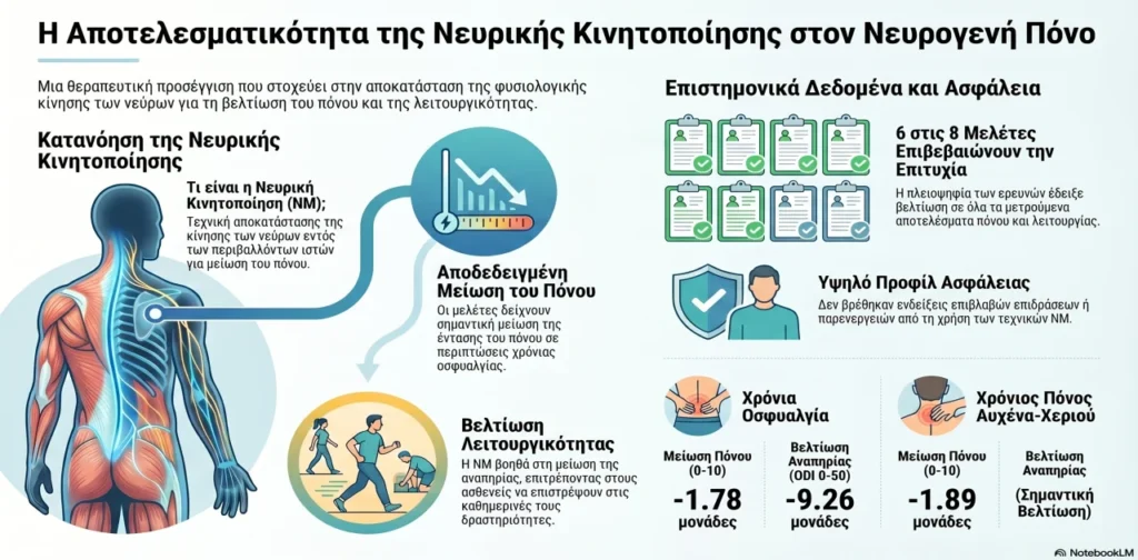 Η αποτελεσματικότητα της νευρικής κινητοποίησης